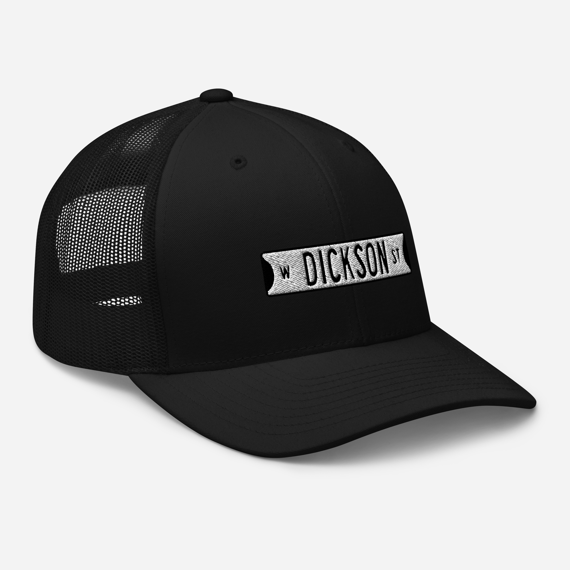 Retro Dickson Street Sign Trucker Cap
