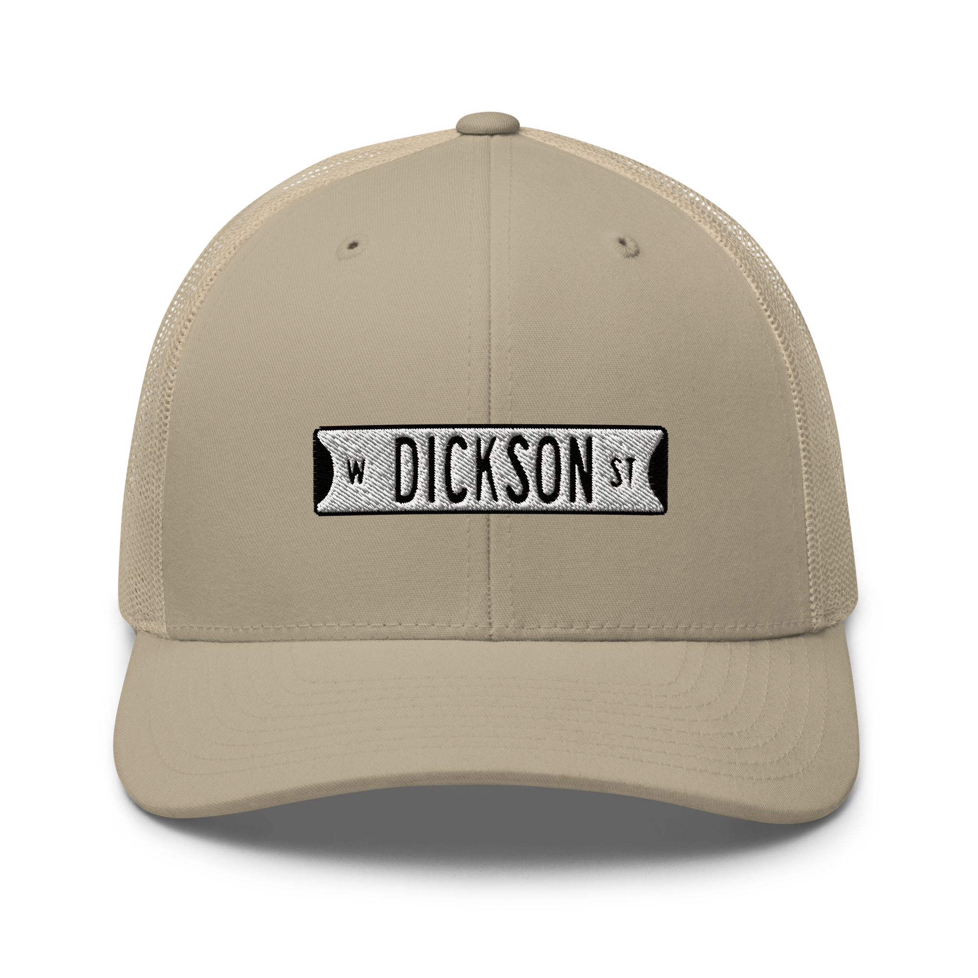 Retro Dickson Street Sign Trucker Cap