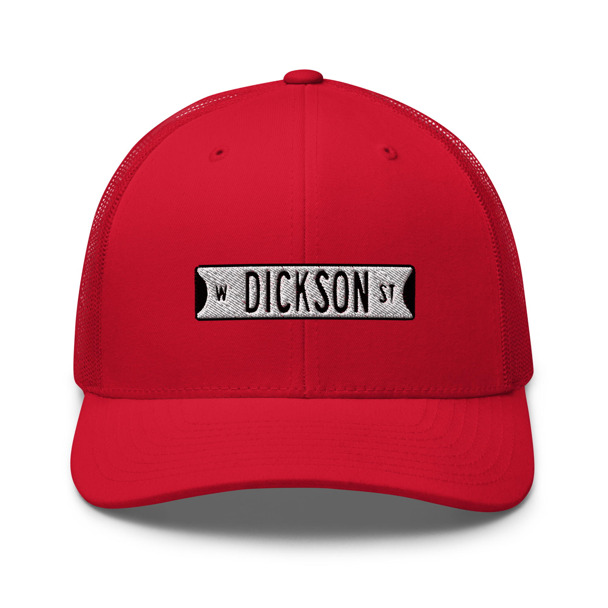 Retro Dickson Street Sign Trucker Cap