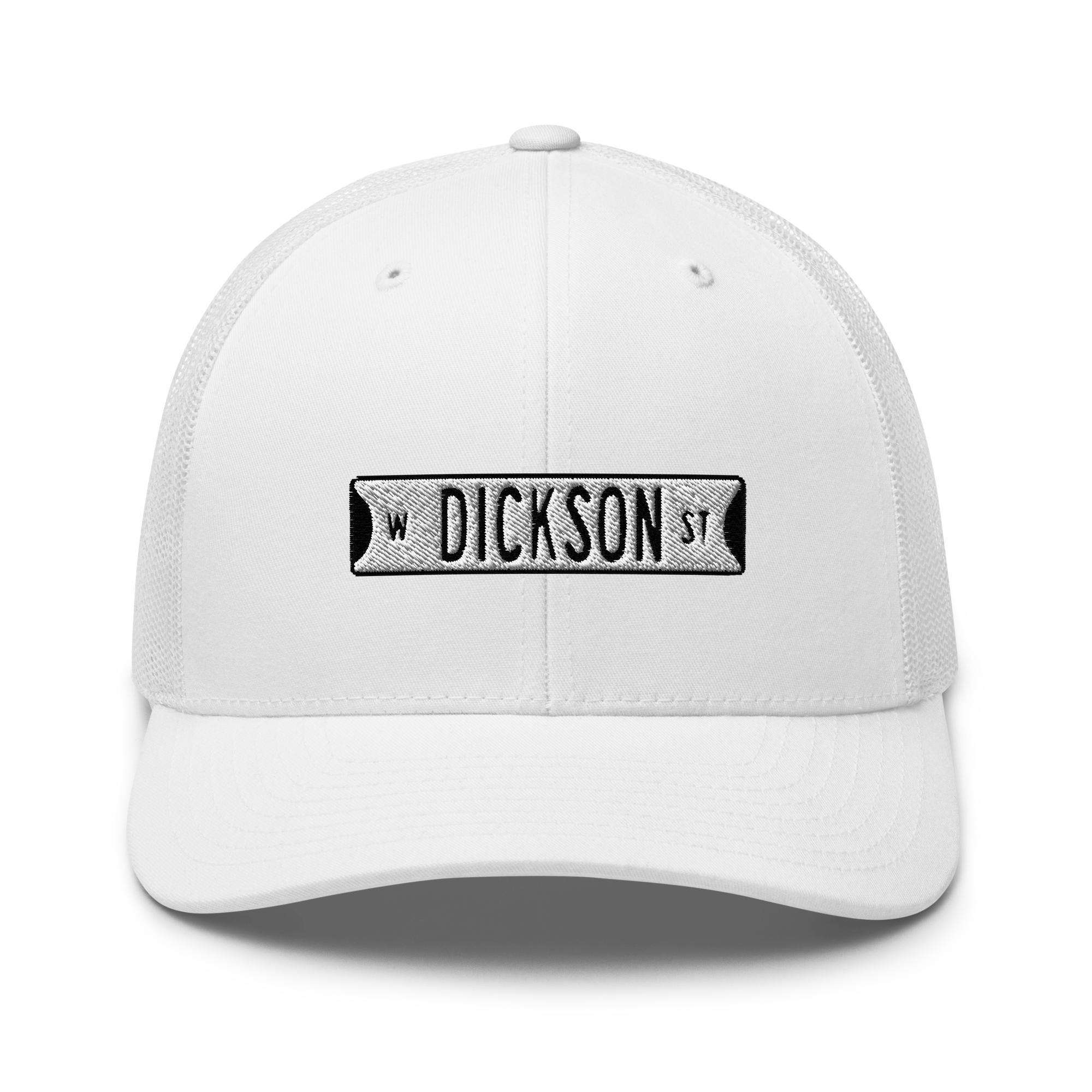 Retro Dickson Street Sign Trucker Cap