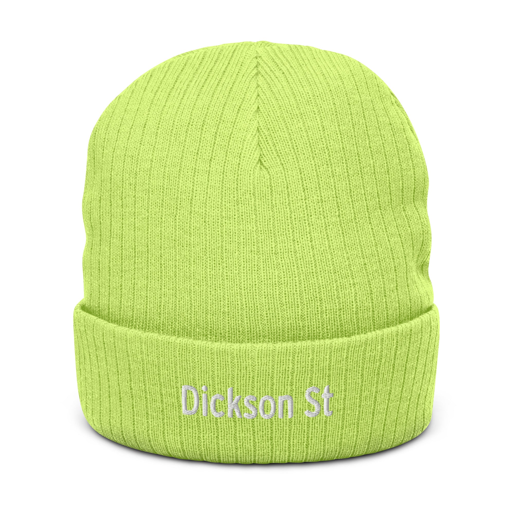 Dickson St Ribbed Knit Beanie