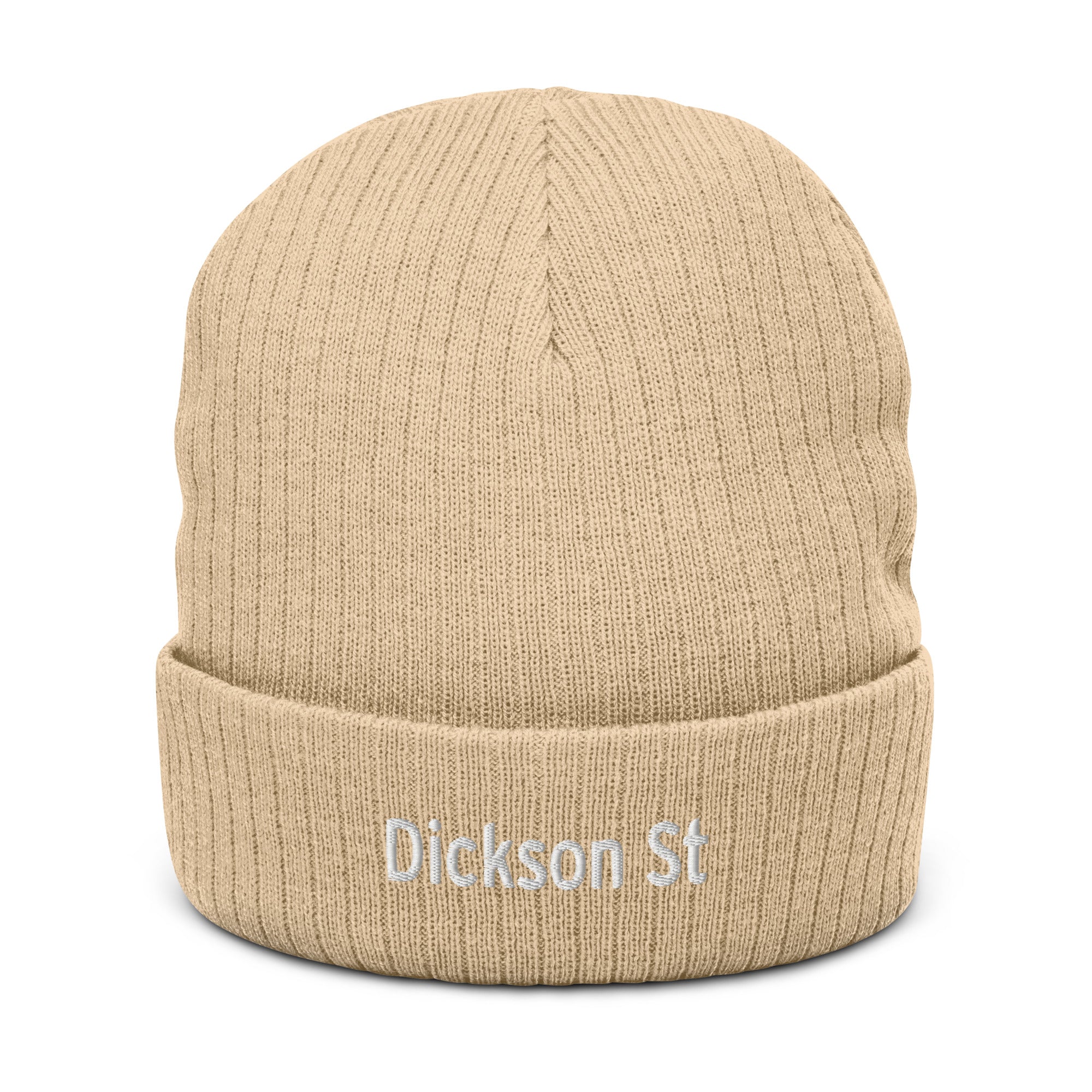 Dickson St Ribbed Knit Beanie