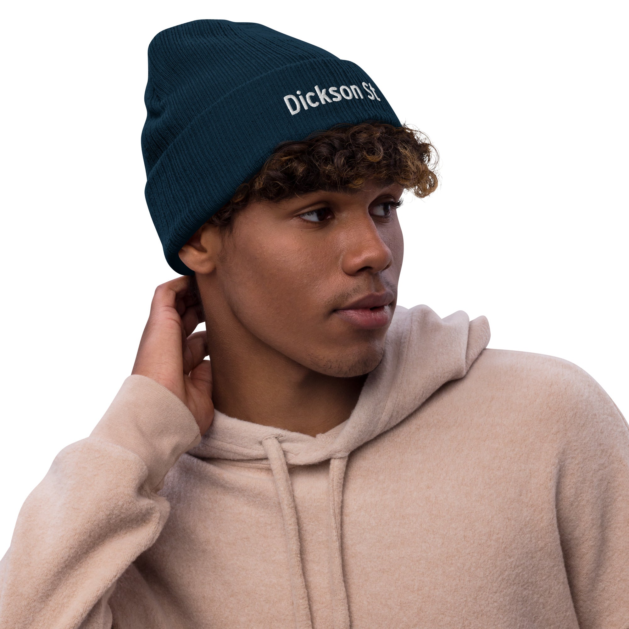 Dickson St Ribbed Knit Beanie