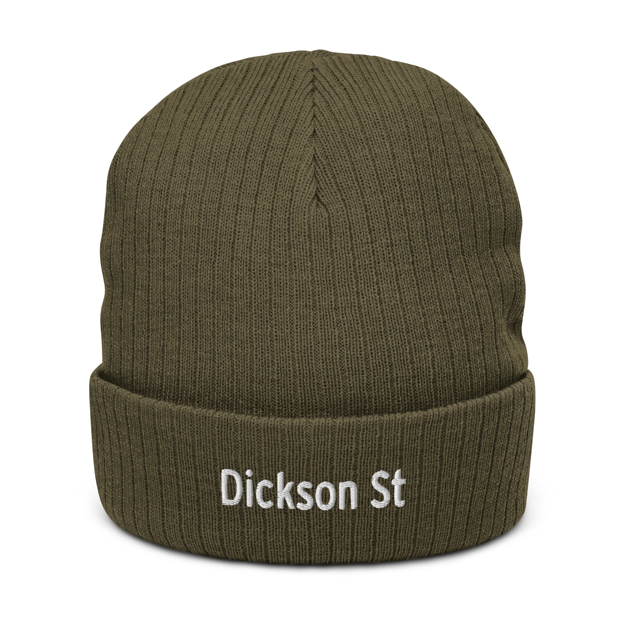 Dickson St Ribbed Knit Beanie