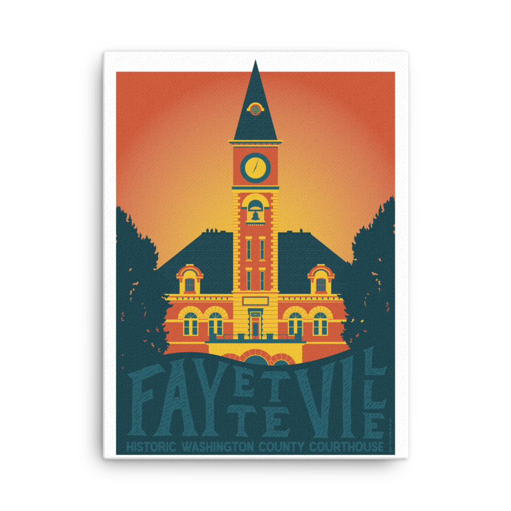 Washington County Courthouse Thin Canvas