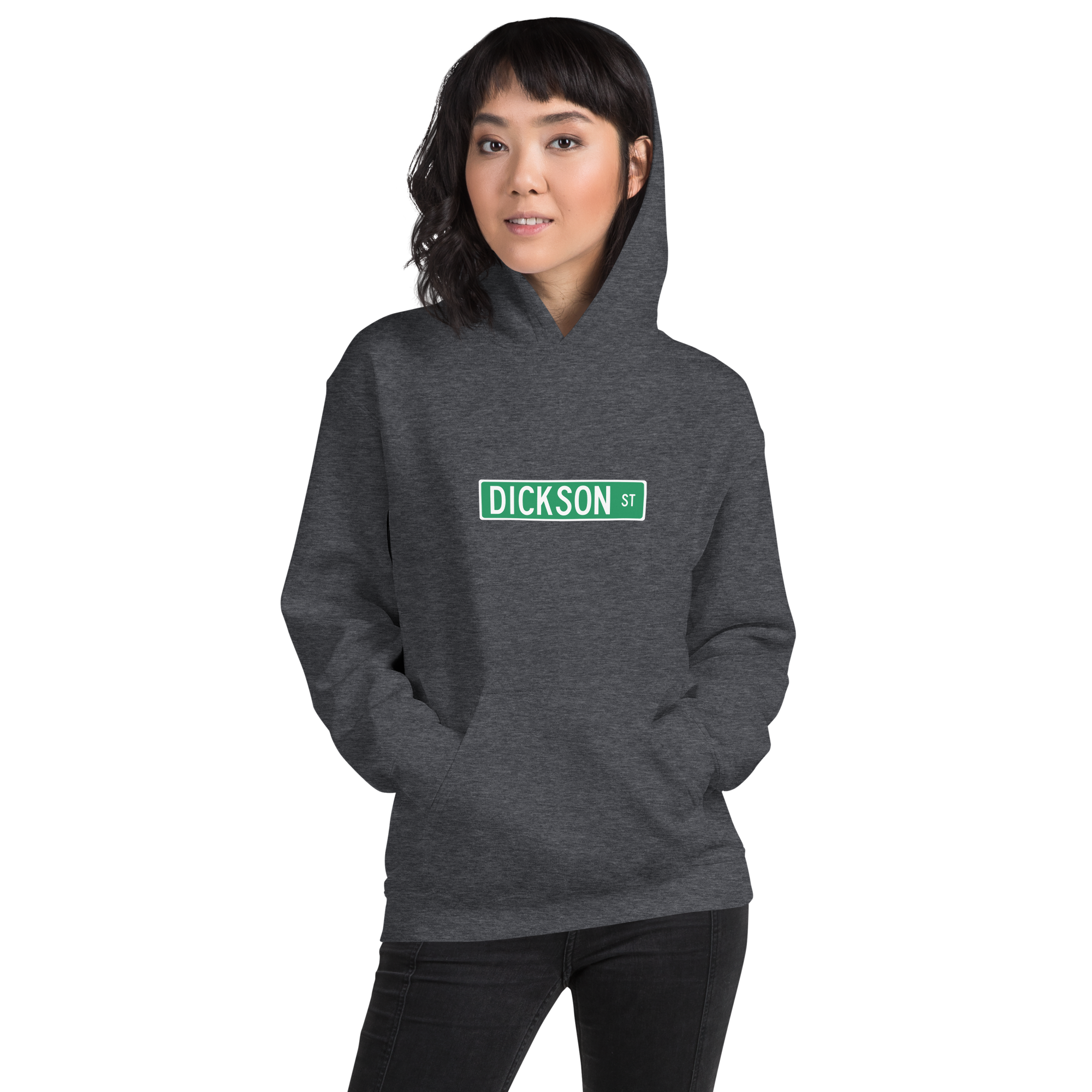 Dickson Street Sign Unisex Hoodie