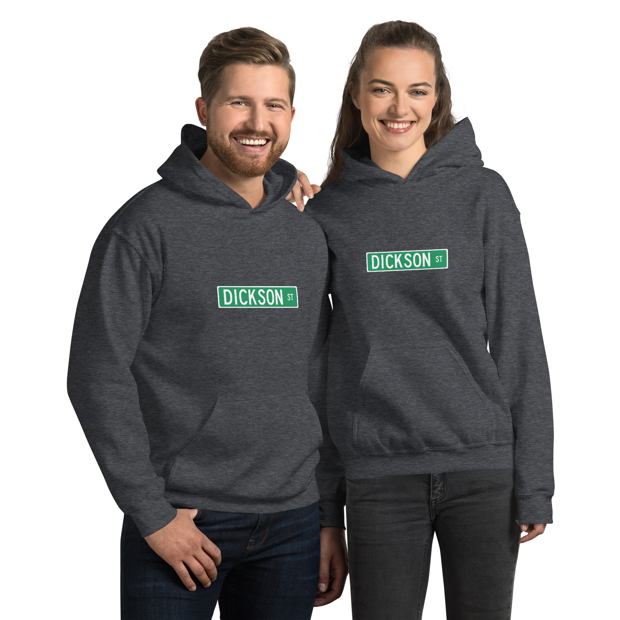 Dickson Street Sign Unisex Hoodie