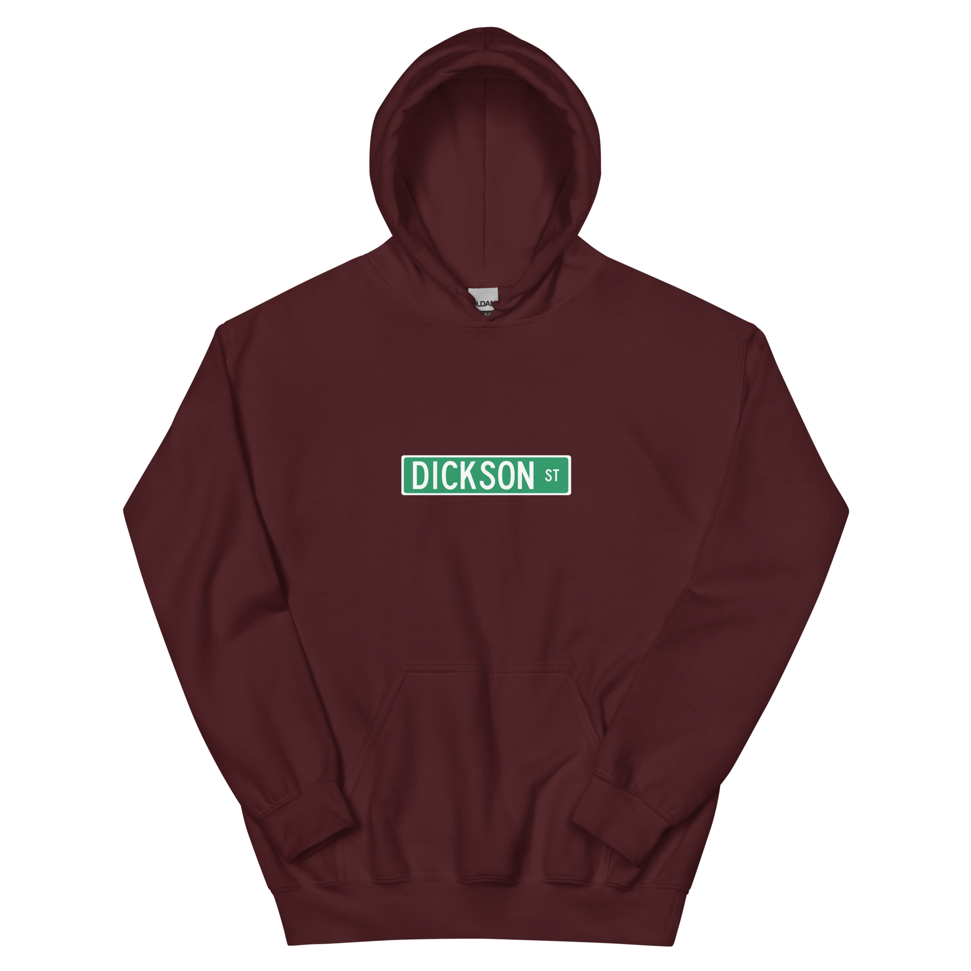 Dickson Street Sign Unisex Hoodie