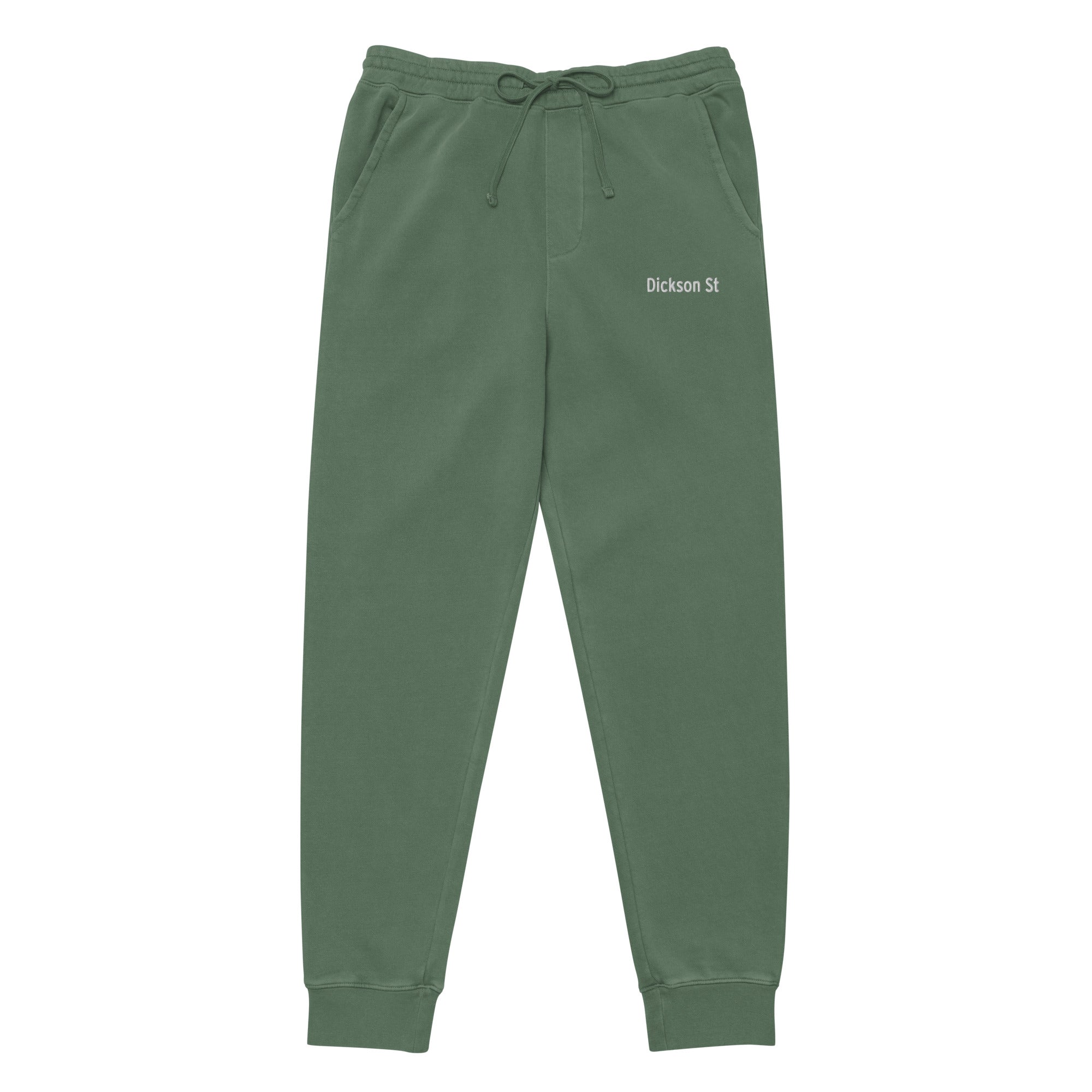 Dickson St Embroidered Unisex Pigment-Dyed Sweatpants