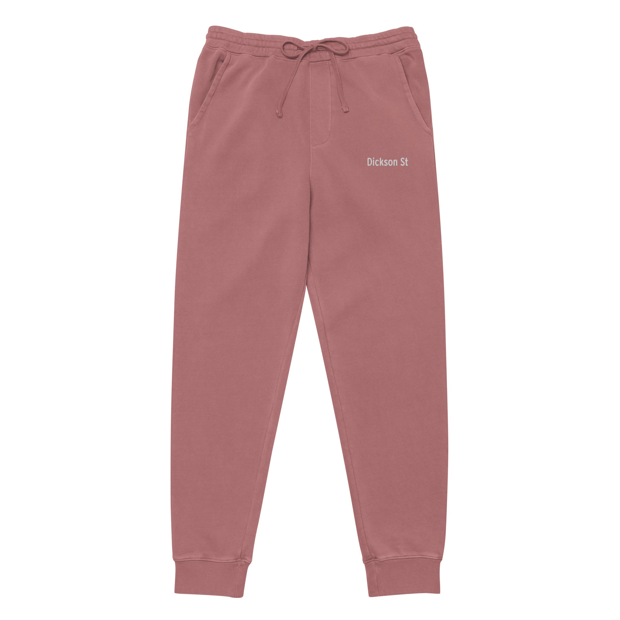 Dickson St Embroidered Unisex Pigment-Dyed Sweatpants