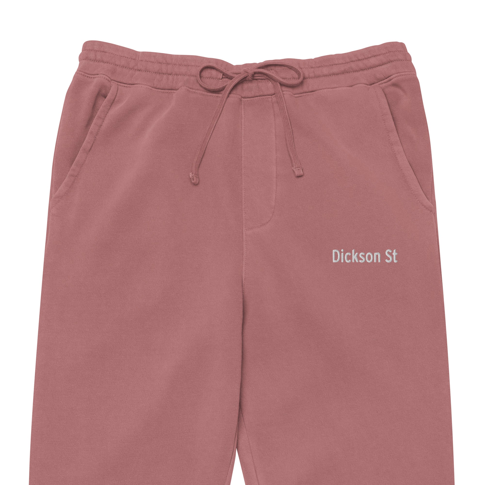 Dickson St Embroidered Unisex Pigment-Dyed Sweatpants