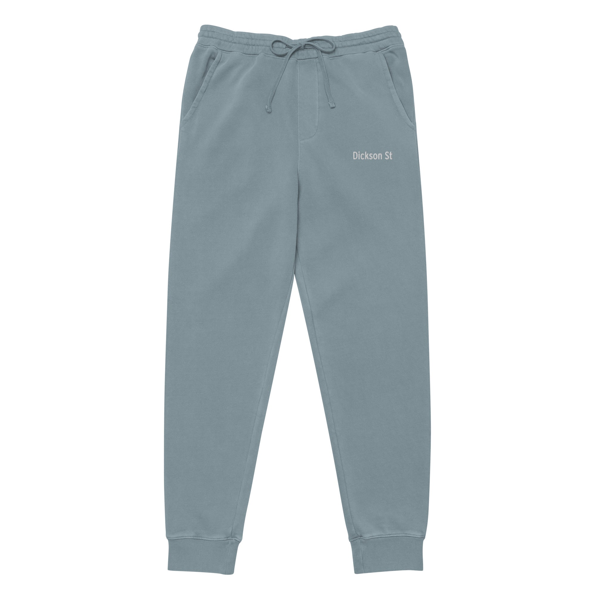 Dickson St Embroidered Unisex Pigment-Dyed Sweatpants