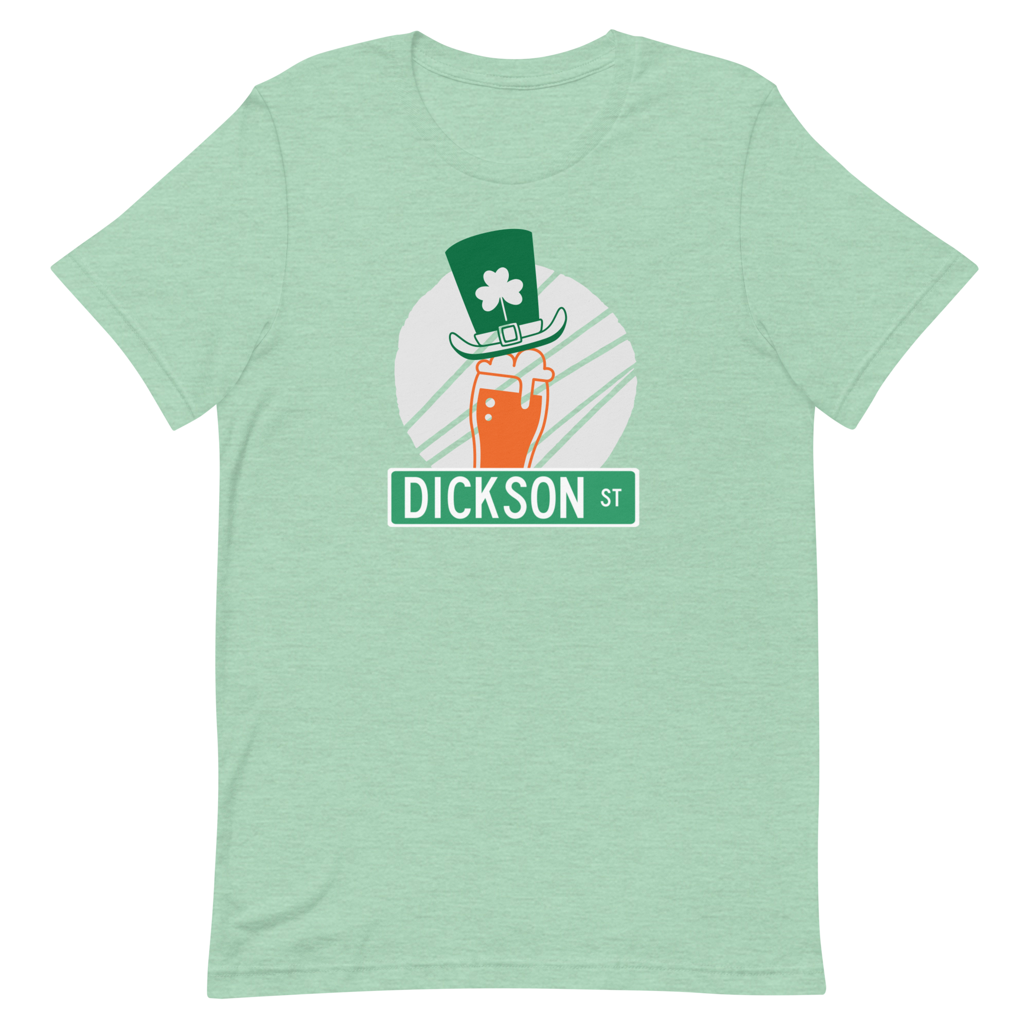 Dickson Street Sign St. Patrick&