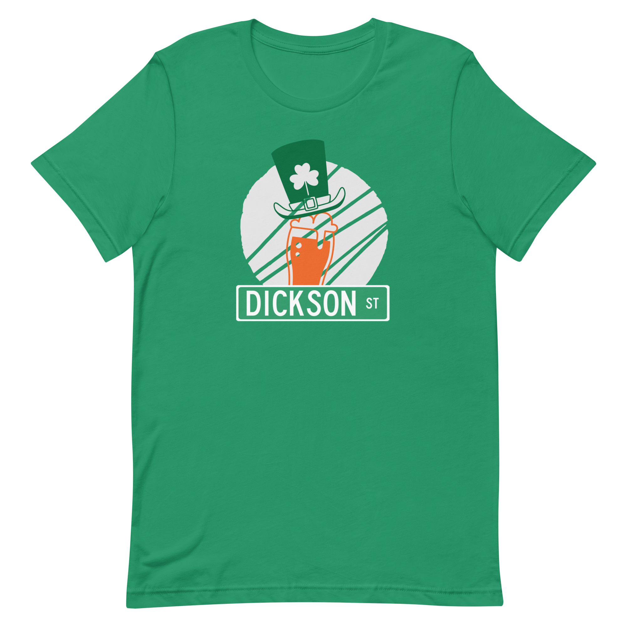 Dickson Street Sign St. Patrick&