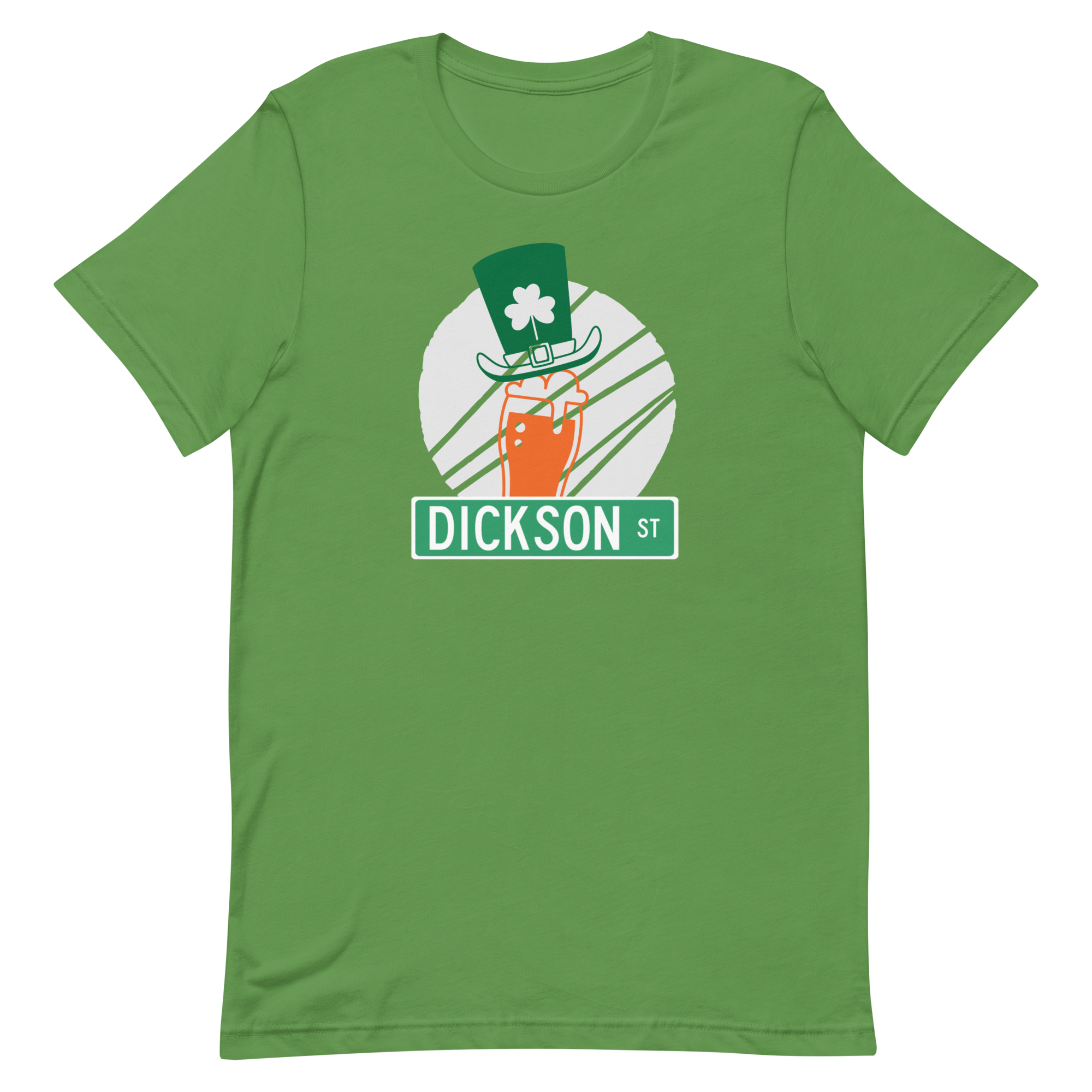 Dickson Street Sign St. Patrick&