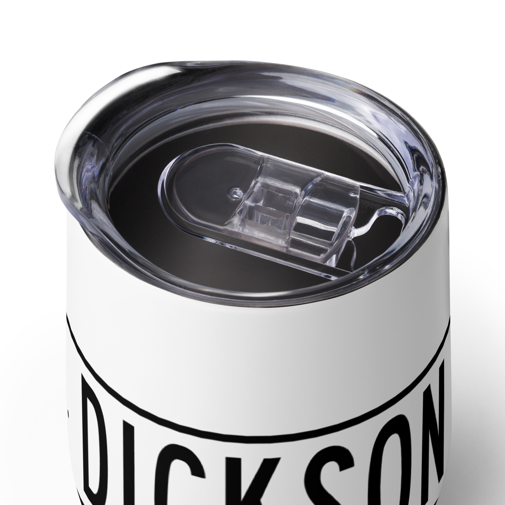 Retro Dickson Street Sign Wine Tumbler