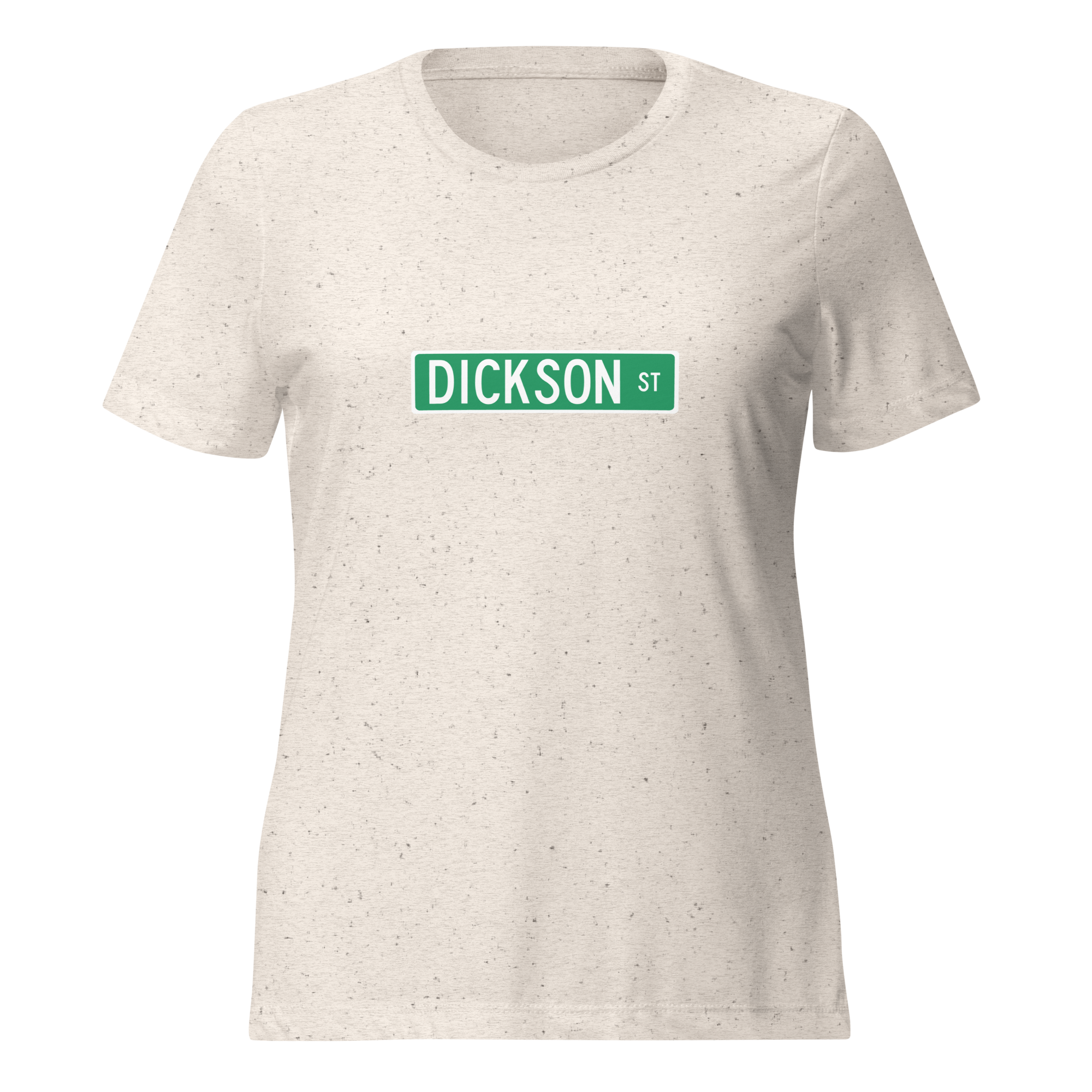 Dickson Street Sign Relaxed Fit Tri-Blend Women&