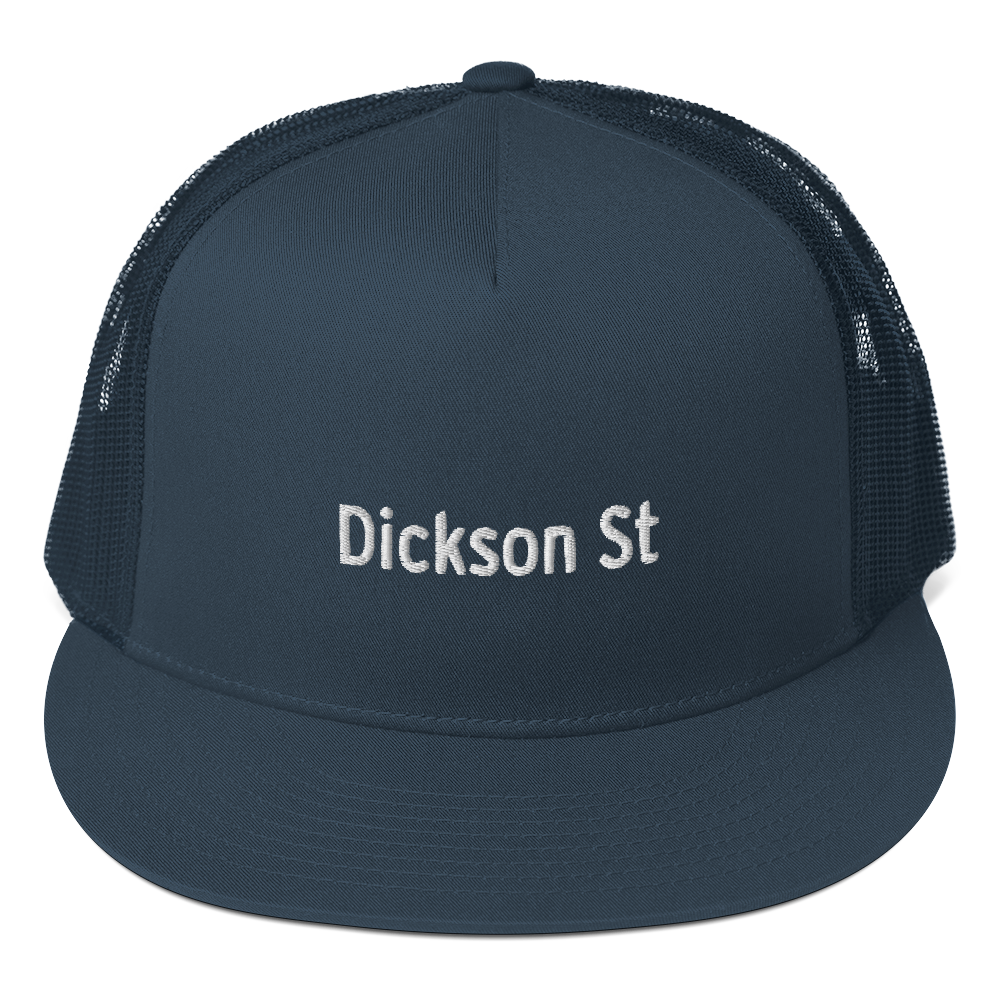 Dickson St 5 Panel Trucker Cap