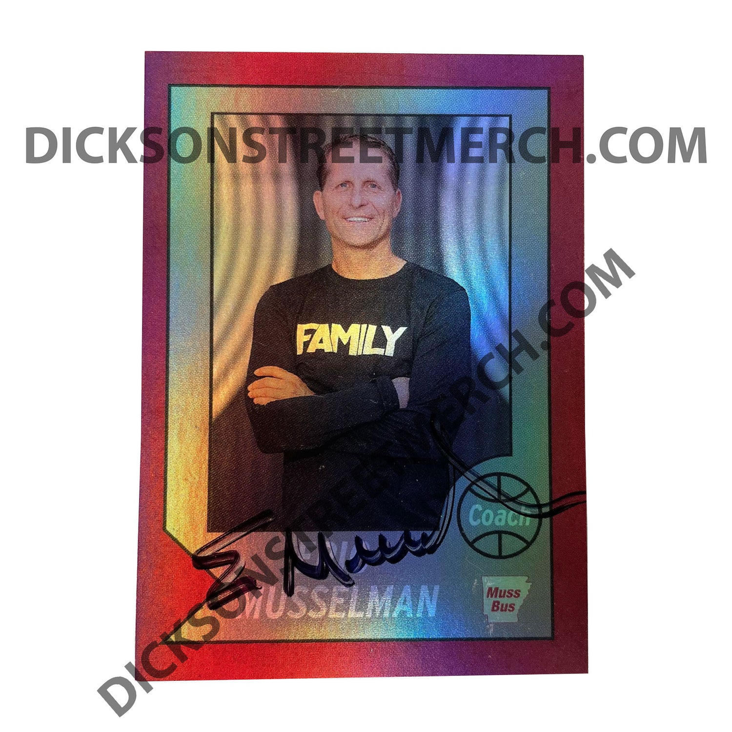 Eric Musselman Signed Holographic Coach Card