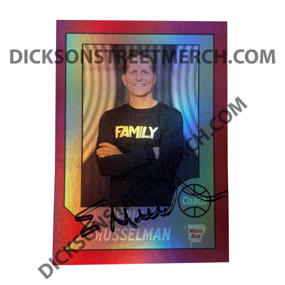 Eric Musselman Signed Holographic Coach Card