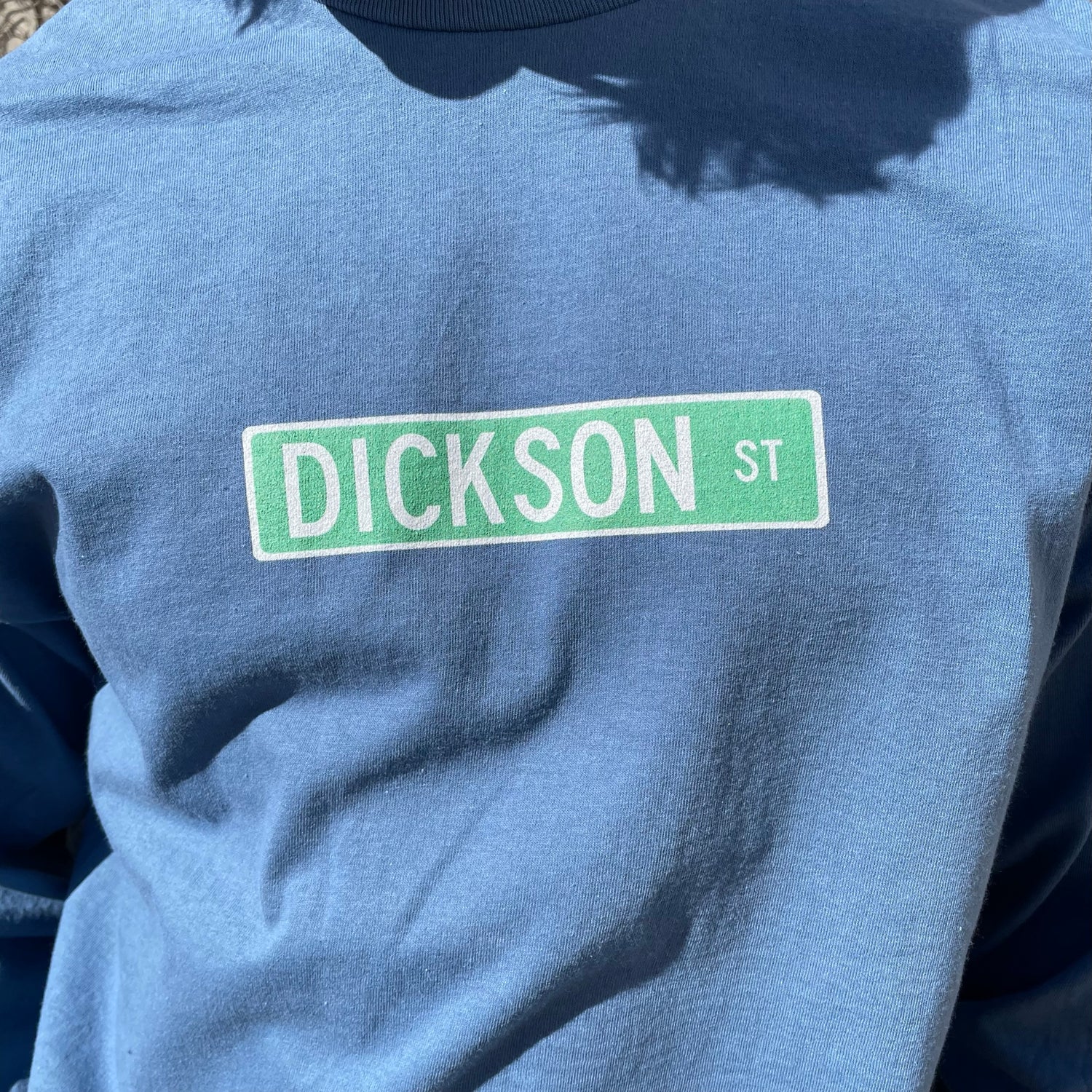 Dickson Street Sign Long Sleeve Men&