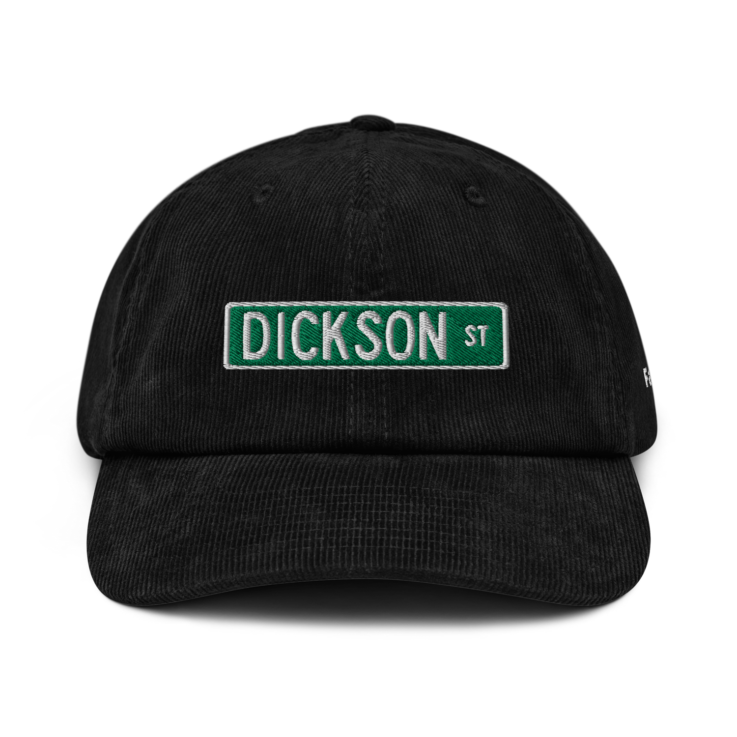 Dickson Street Sign Corduroy Hat