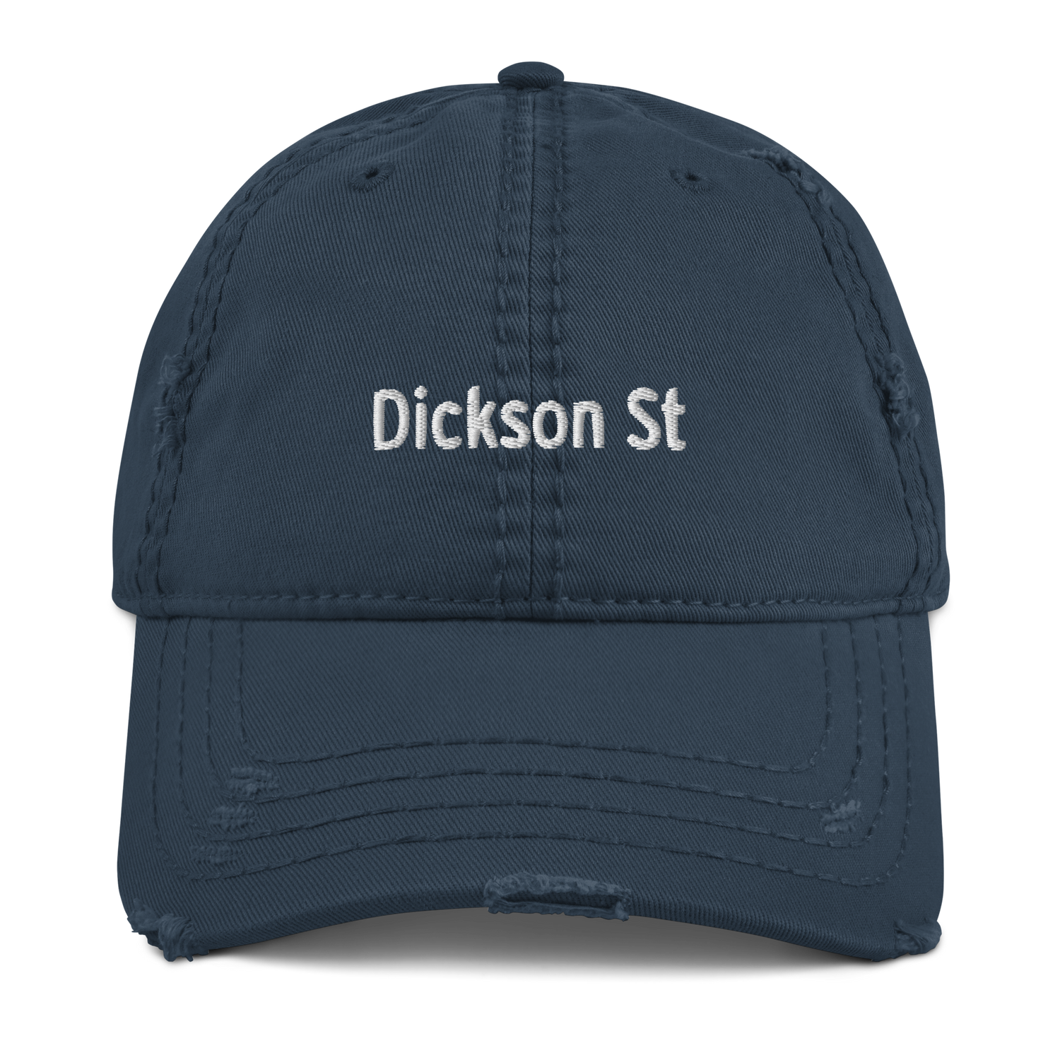 Dickson St Distressed Dad Hat