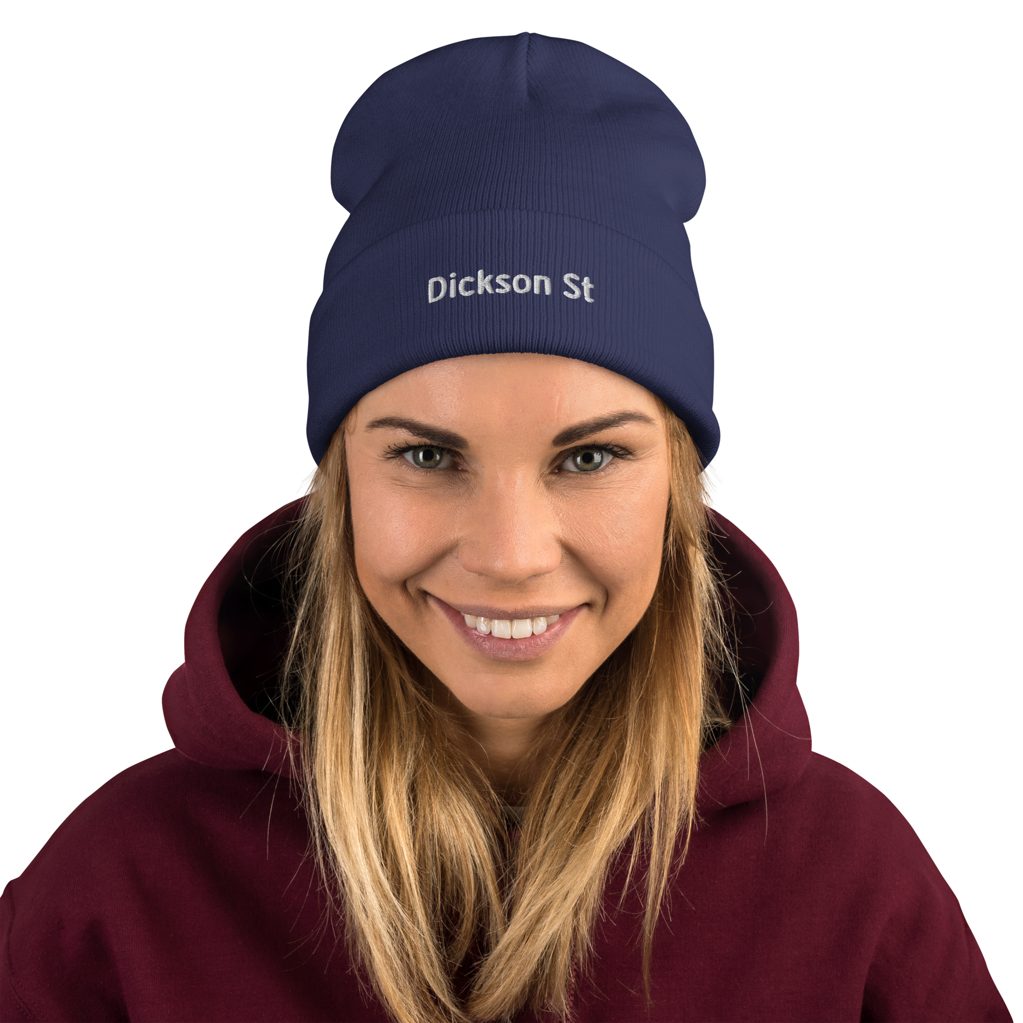 Dickson St Embroidered Beanie