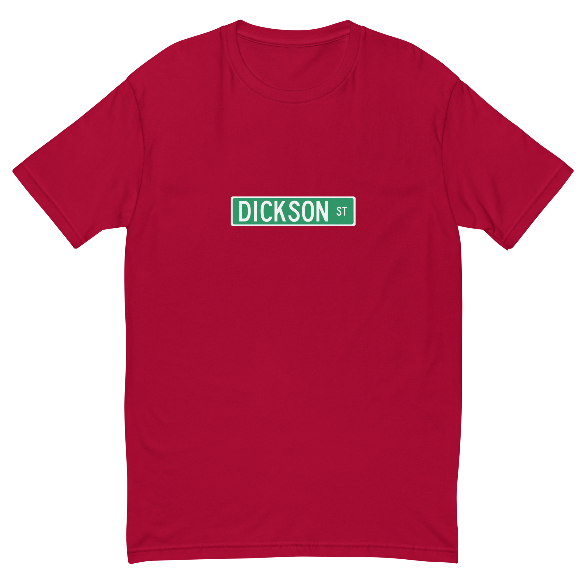 Dickson Street Sign Fitted Men&