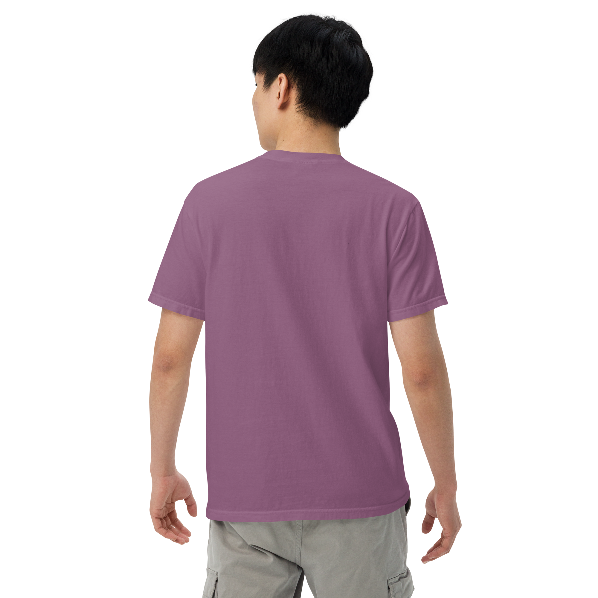 Dickson Street Front Print Men’s Garment-Dyed Heavyweight T-Shirt