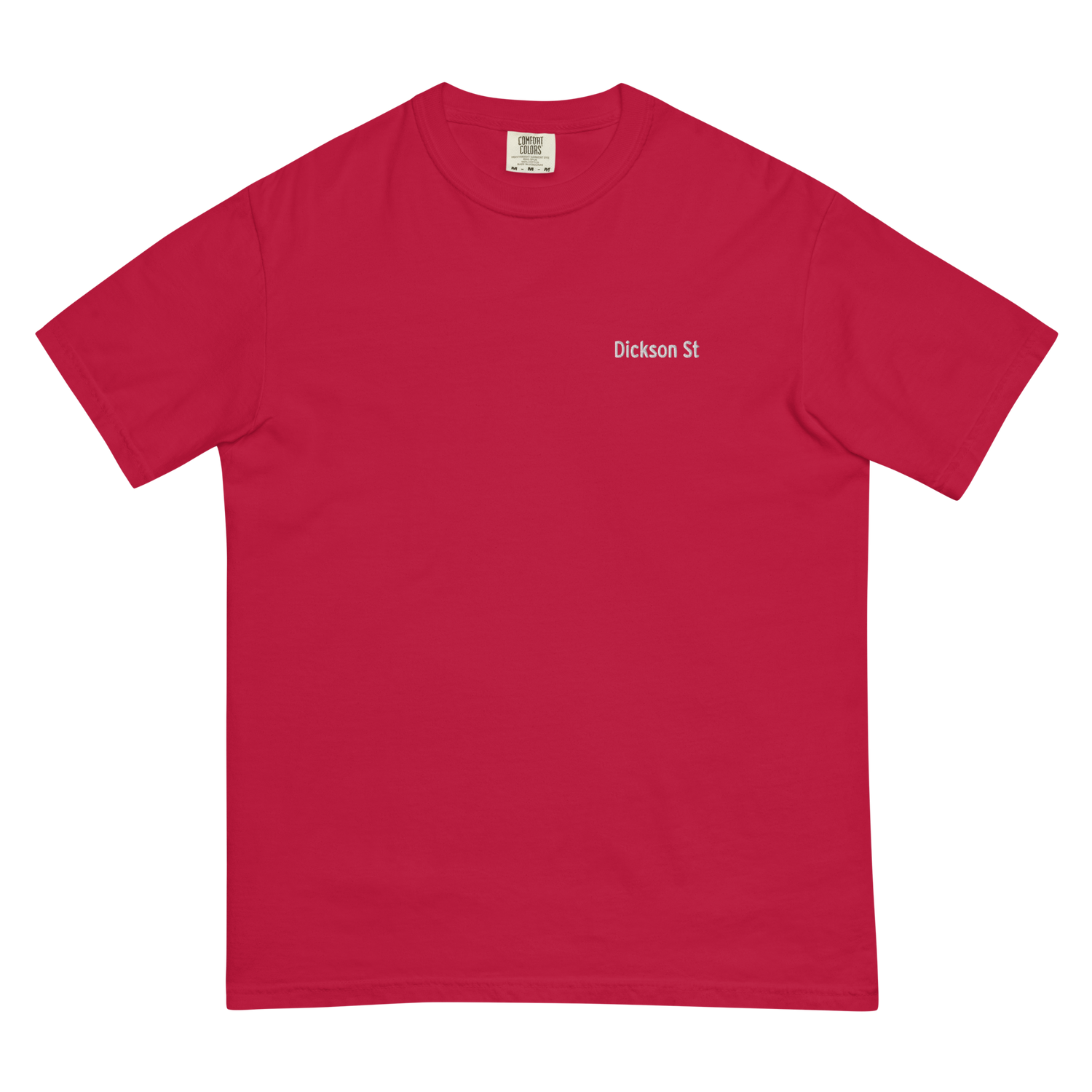 Dickson St Embroidered  Garment-Dyed Heavyweight Men’s T-Shirt