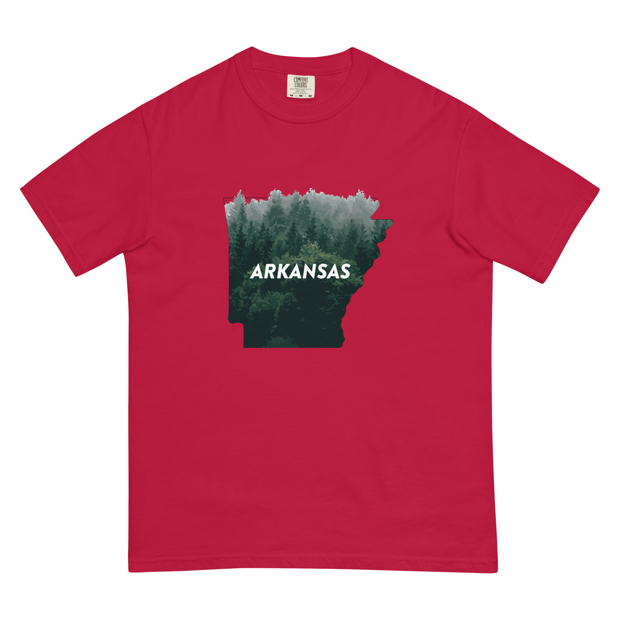 Arkansas Forest Men’s Garment-Dyed Heavyweight T-Shirt