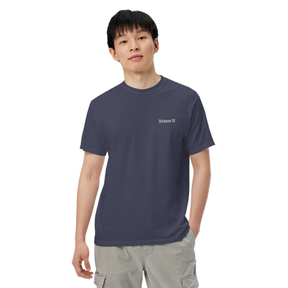 Dickson St Embroidered  Garment-Dyed Heavyweight Men’s T-Shirt
