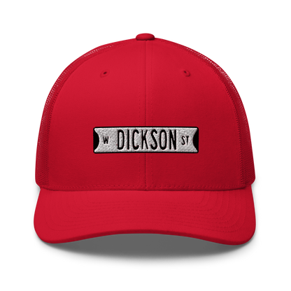 Retro Dickson Street Sign Trucker Cap