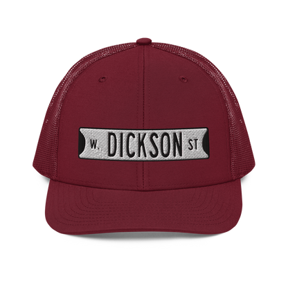Retro Dickson Street Sign Trucker Hat